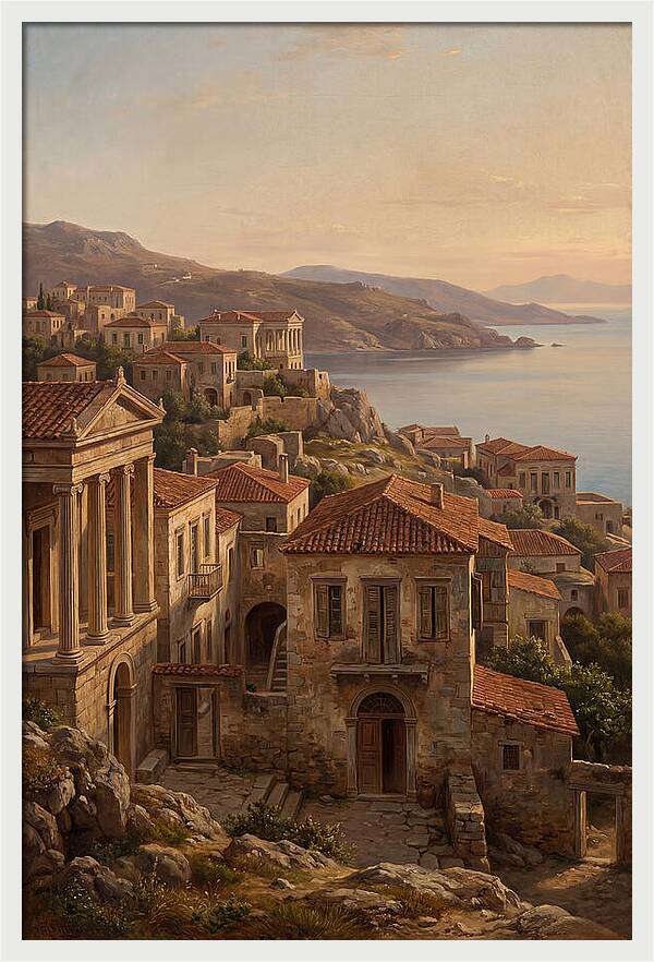 Serenity In A Greek Village