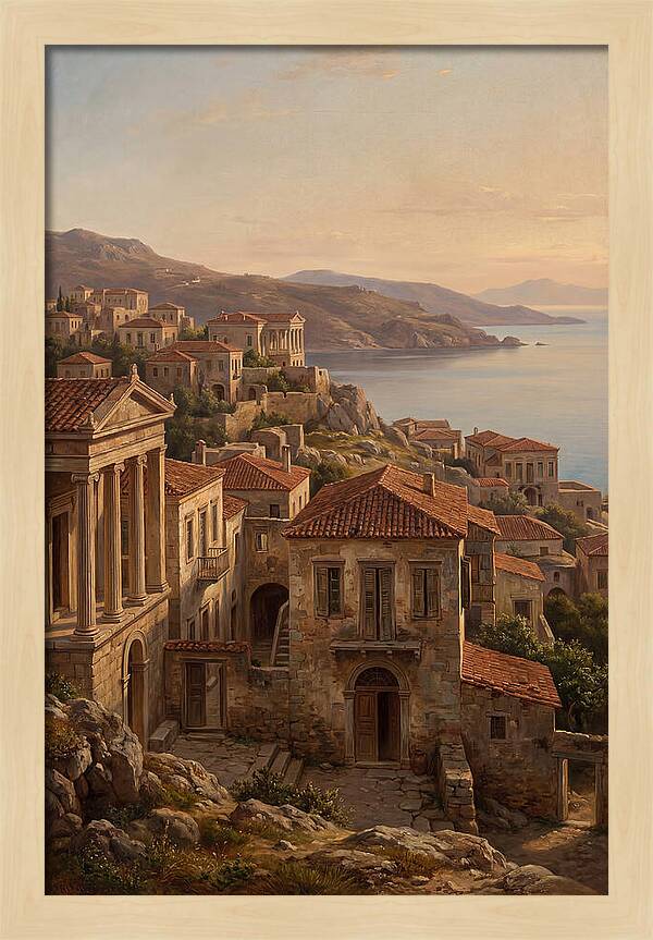 Serenity In A Greek Village