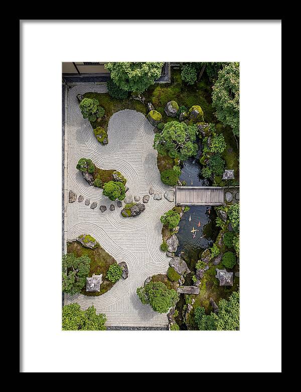 Serenity In A Japanese Garden