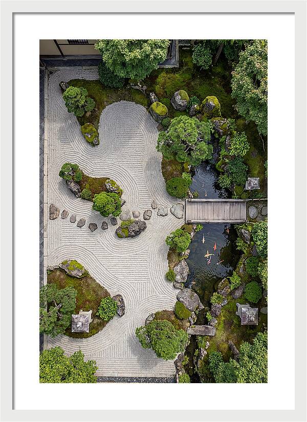 Serenity In A Japanese Garden