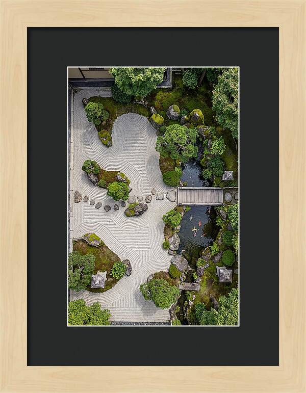 Serenity In A Japanese Garden