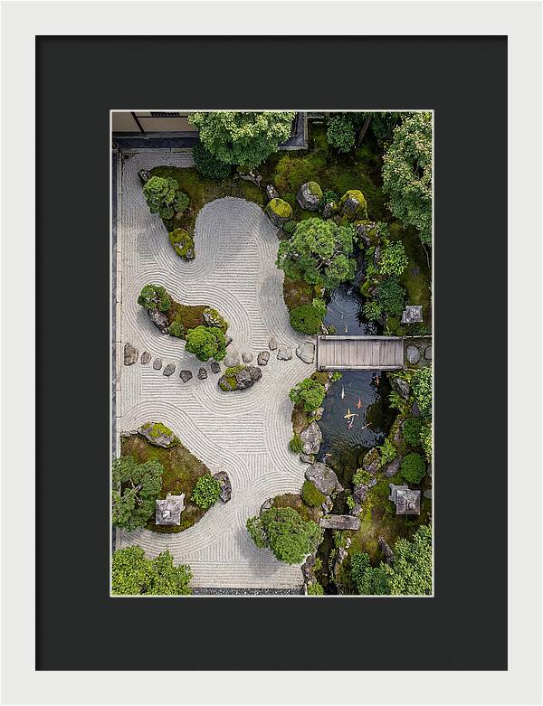 Serenity In A Japanese Garden