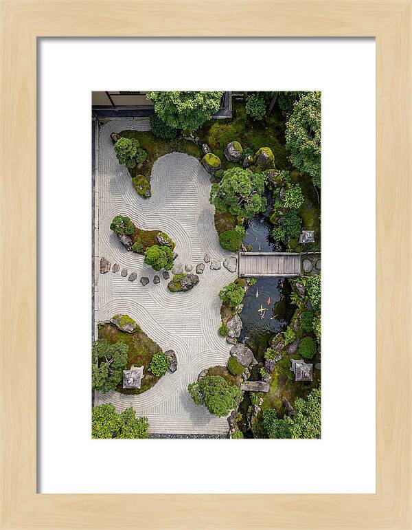 Serenity In A Japanese Garden