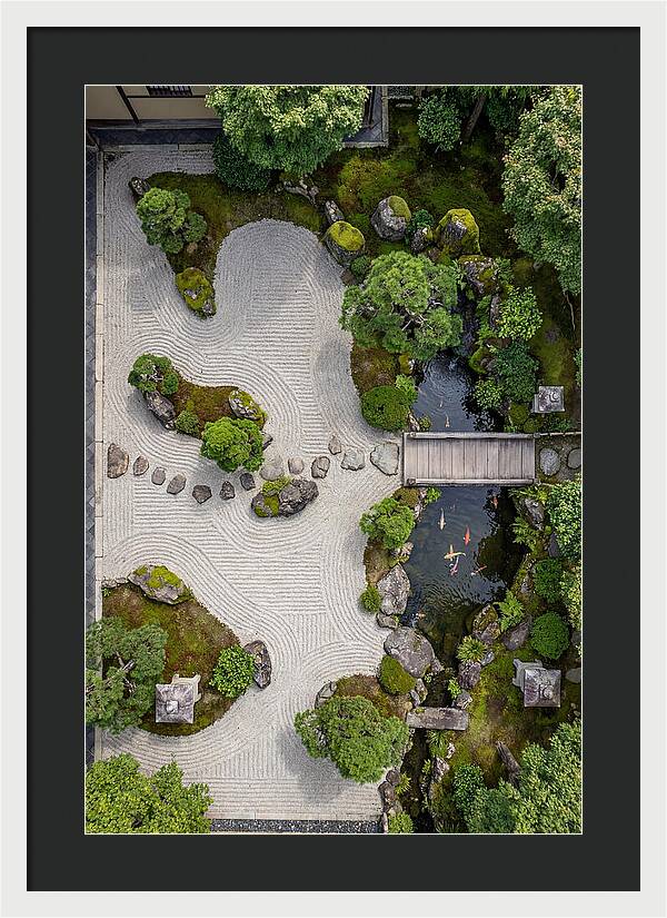 Serenity In A Japanese Garden