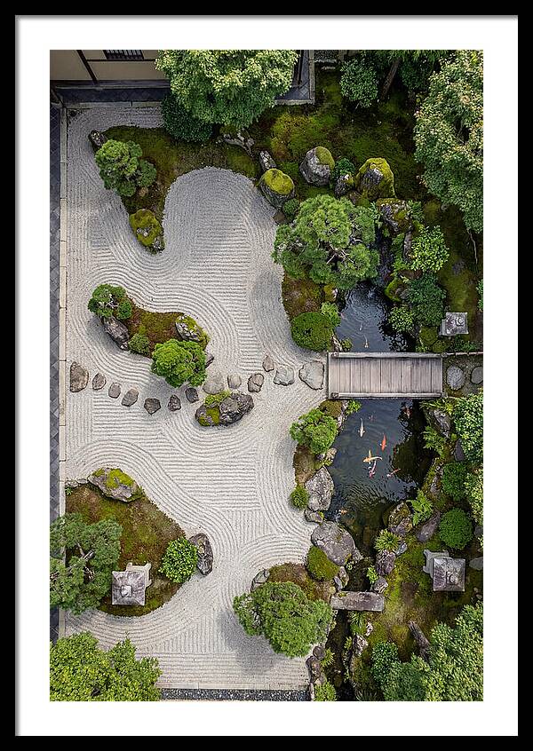 Serenity In A Japanese Garden