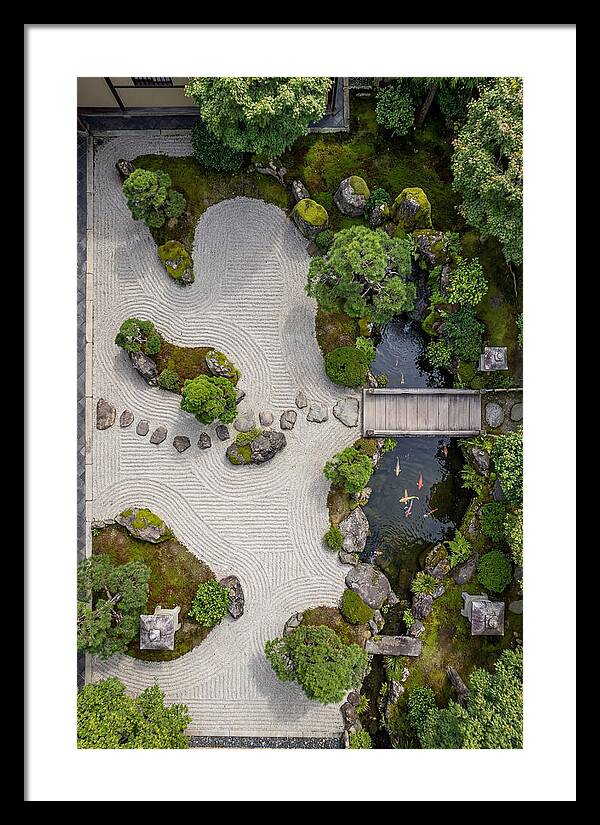 Serenity In A Japanese Garden