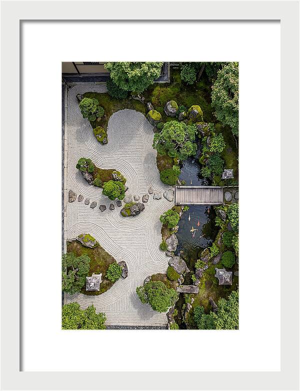 Serenity In A Japanese Garden