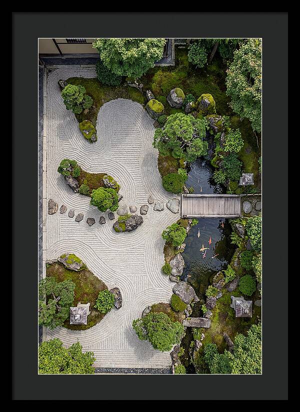 Serenity In A Japanese Garden