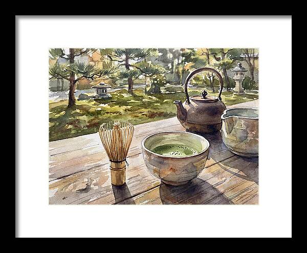 Serenity In A Tea Ceremony