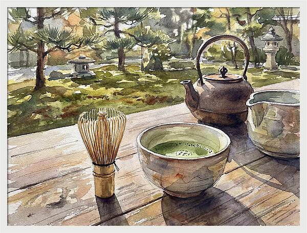 Serenity In A Tea Ceremony
