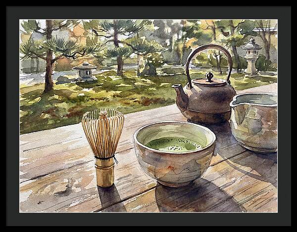 Serenity In A Tea Ceremony