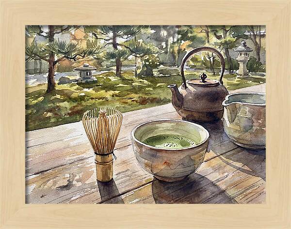 Serenity In A Tea Ceremony