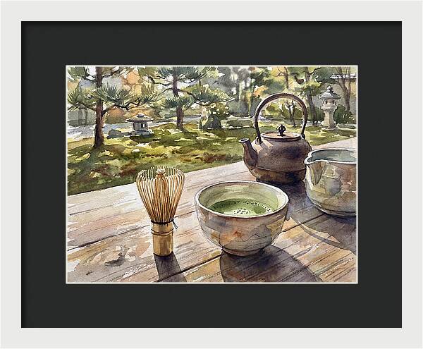 Serenity In A Tea Ceremony