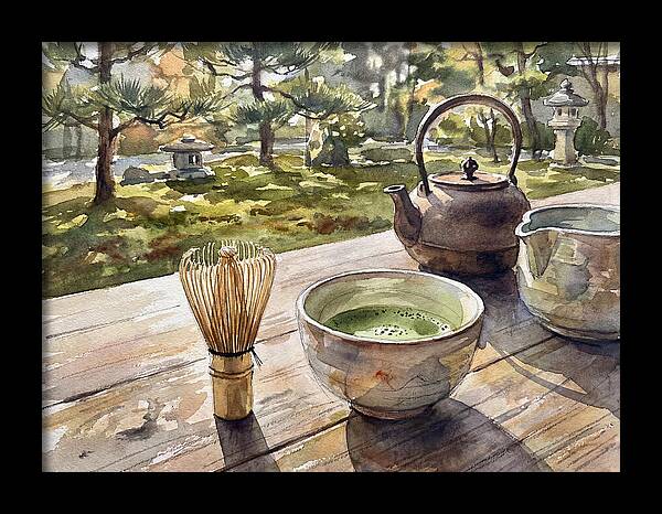 Serenity In A Tea Ceremony