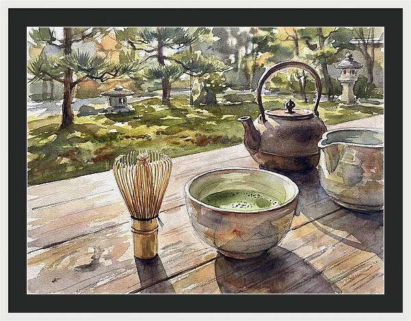 Serenity In A Tea Ceremony