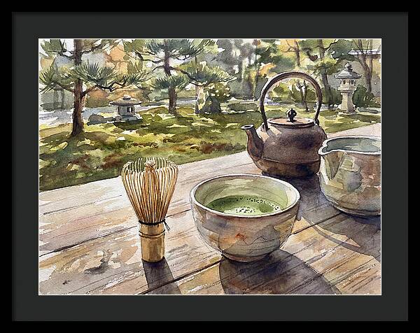Serenity In A Tea Ceremony