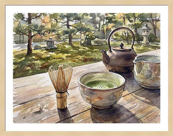 Serenity In A Tea Ceremony