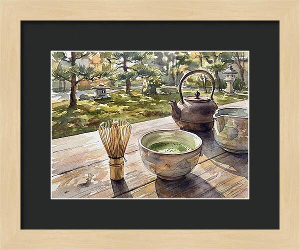 Serenity In A Tea Ceremony