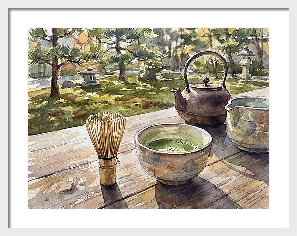 Serenity In A Tea Ceremony