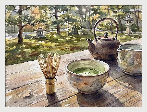 Serenity In A Tea Ceremony