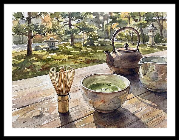 Serenity In A Tea Ceremony