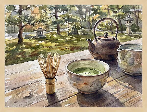 Serenity In A Tea Ceremony