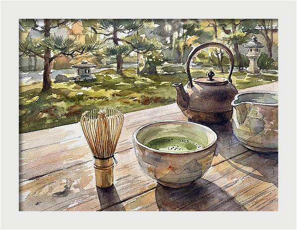 Serenity In A Tea Ceremony