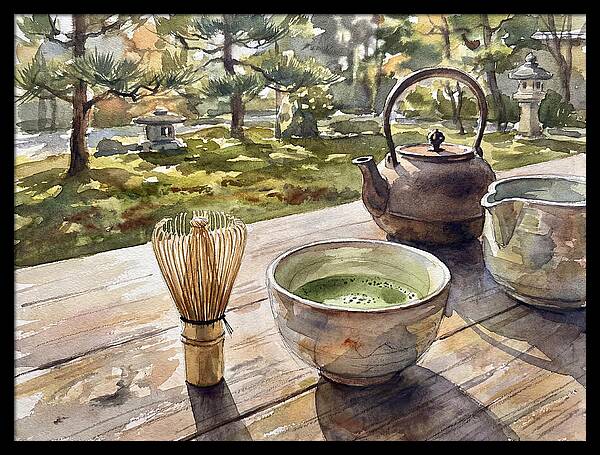 Serenity In A Tea Ceremony