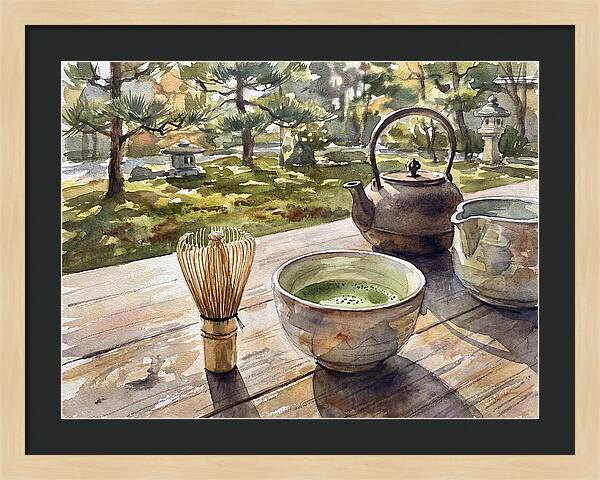 Serenity In A Tea Ceremony