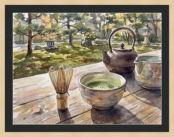 Serenity In A Tea Ceremony