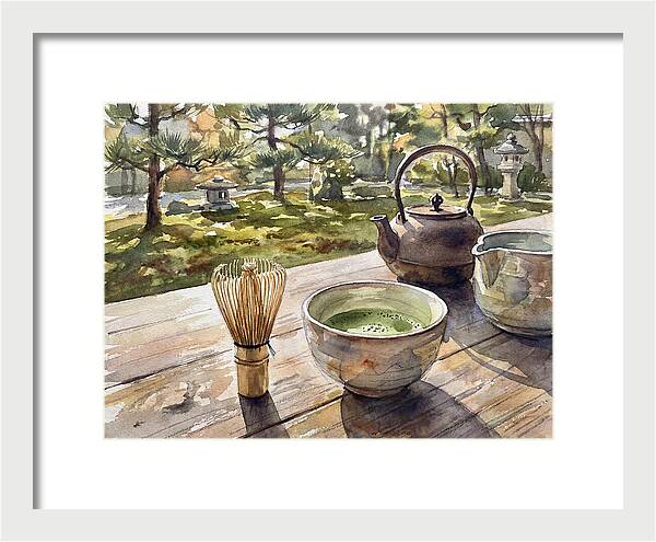 Serenity In A Tea Ceremony