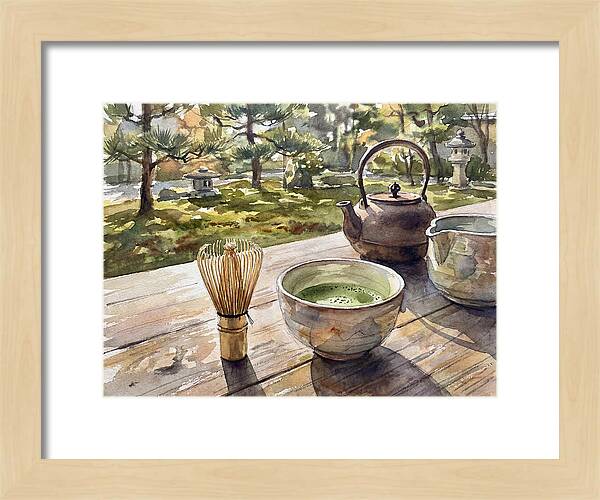 Serenity In A Tea Ceremony