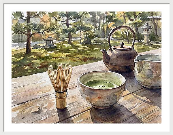Serenity In A Tea Ceremony