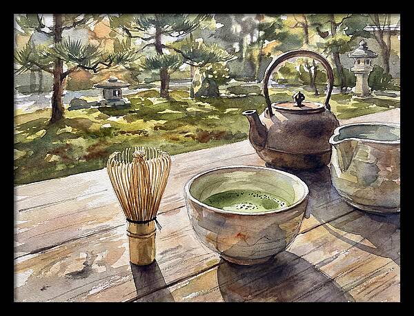 Serenity In A Tea Ceremony
