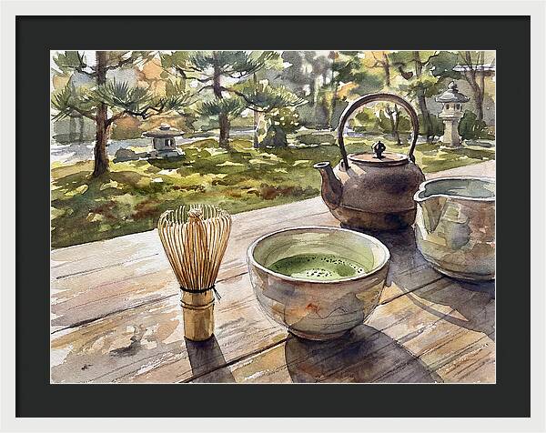 Serenity In A Tea Ceremony