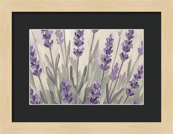 Serenity In Lavender Fields