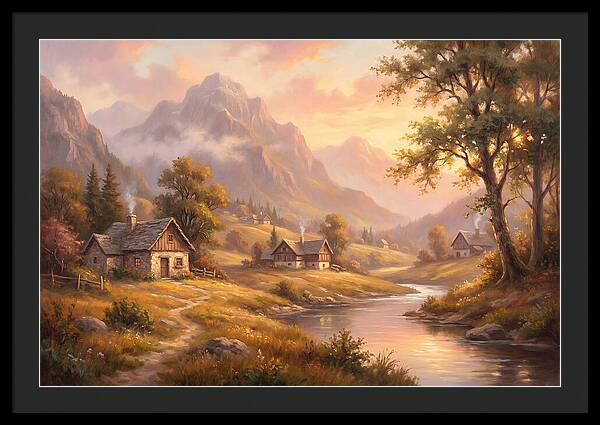 Serenity In Mountain Peaks