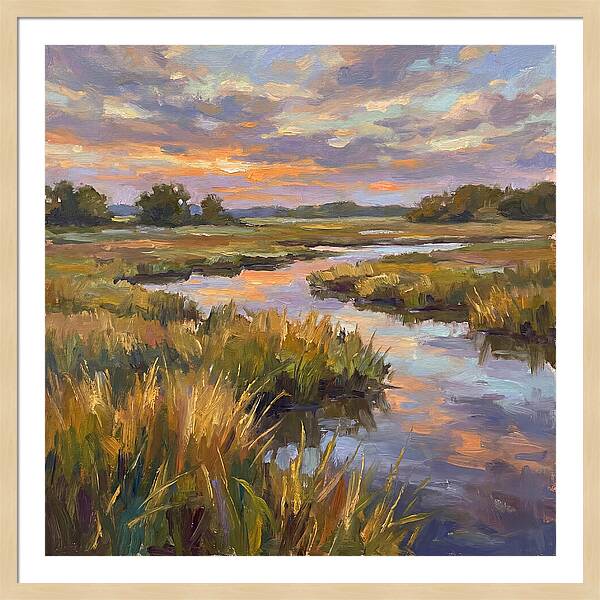 Serenity In The Marshlands