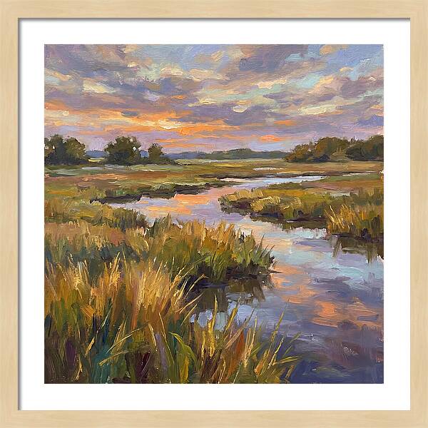 Serenity In The Marshlands