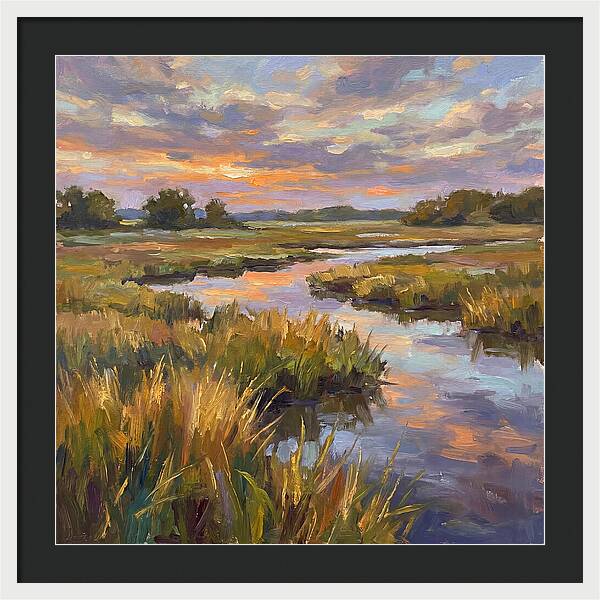 Serenity In The Marshlands