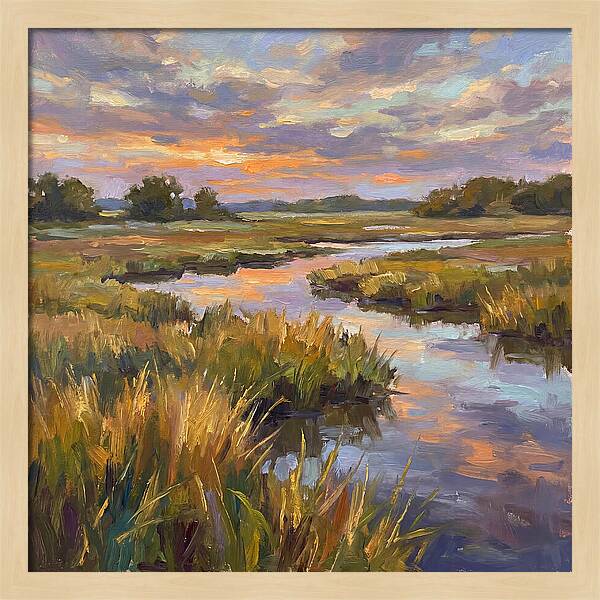 Serenity In The Marshlands