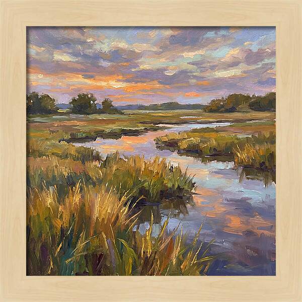 Serenity In The Marshlands