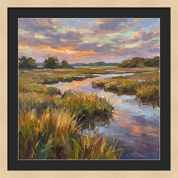 Serenity In The Marshlands