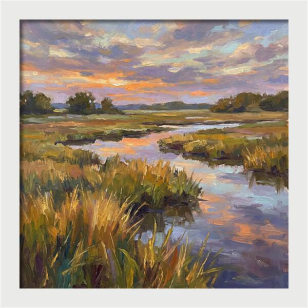Serenity In The Marshlands
