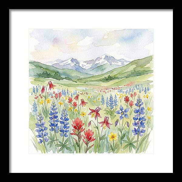 Serenity In The Mountain Meadow