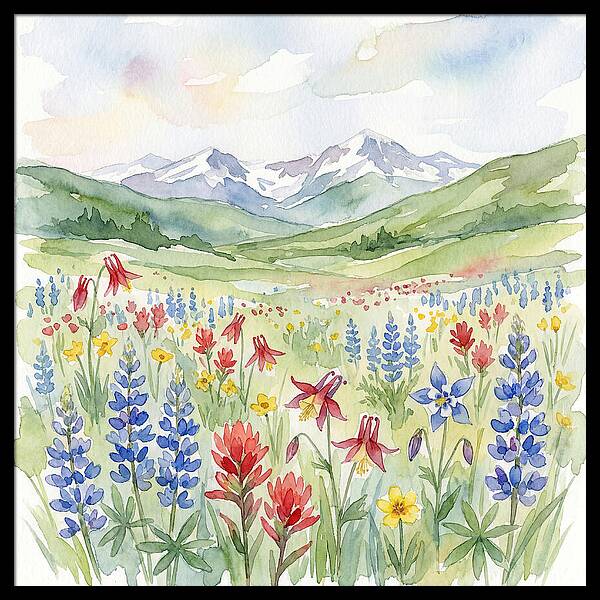 Serenity In The Mountain Meadow