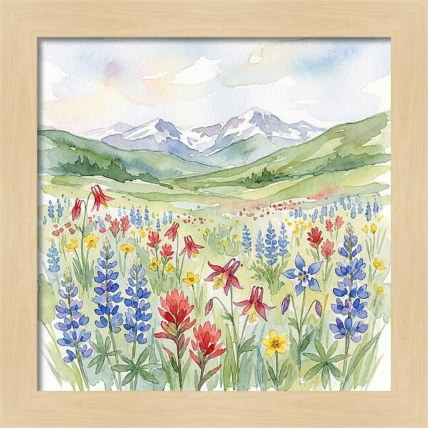 Serenity In The Mountain Meadow