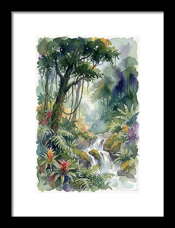 Serenity In The Rainforest