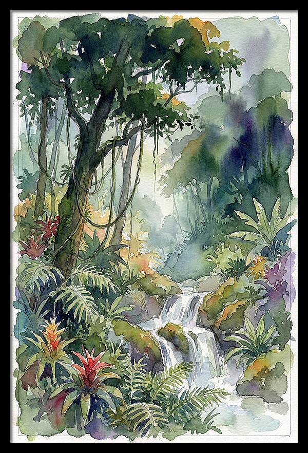Serenity In The Rainforest