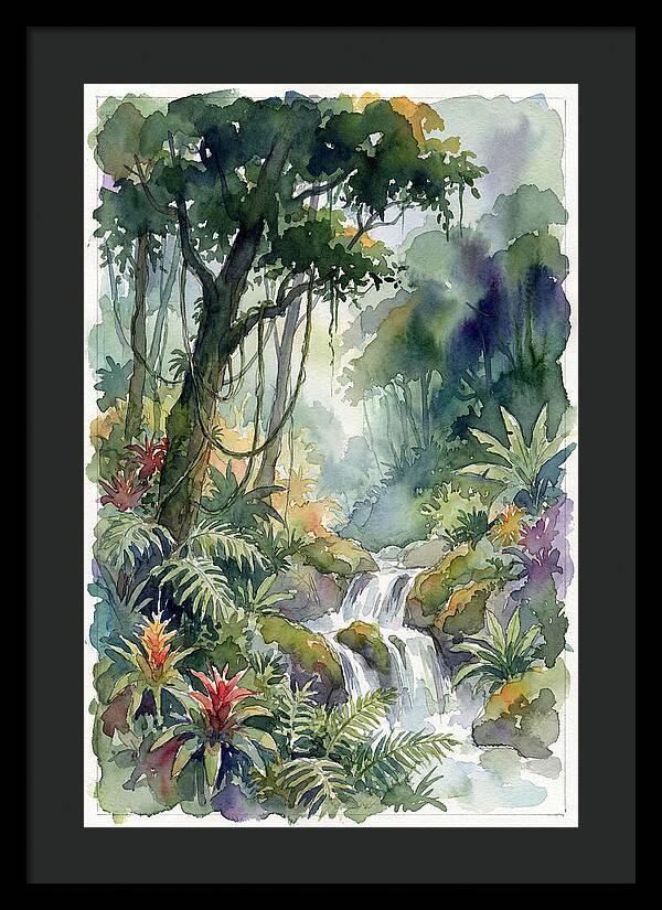 Serenity In The Rainforest